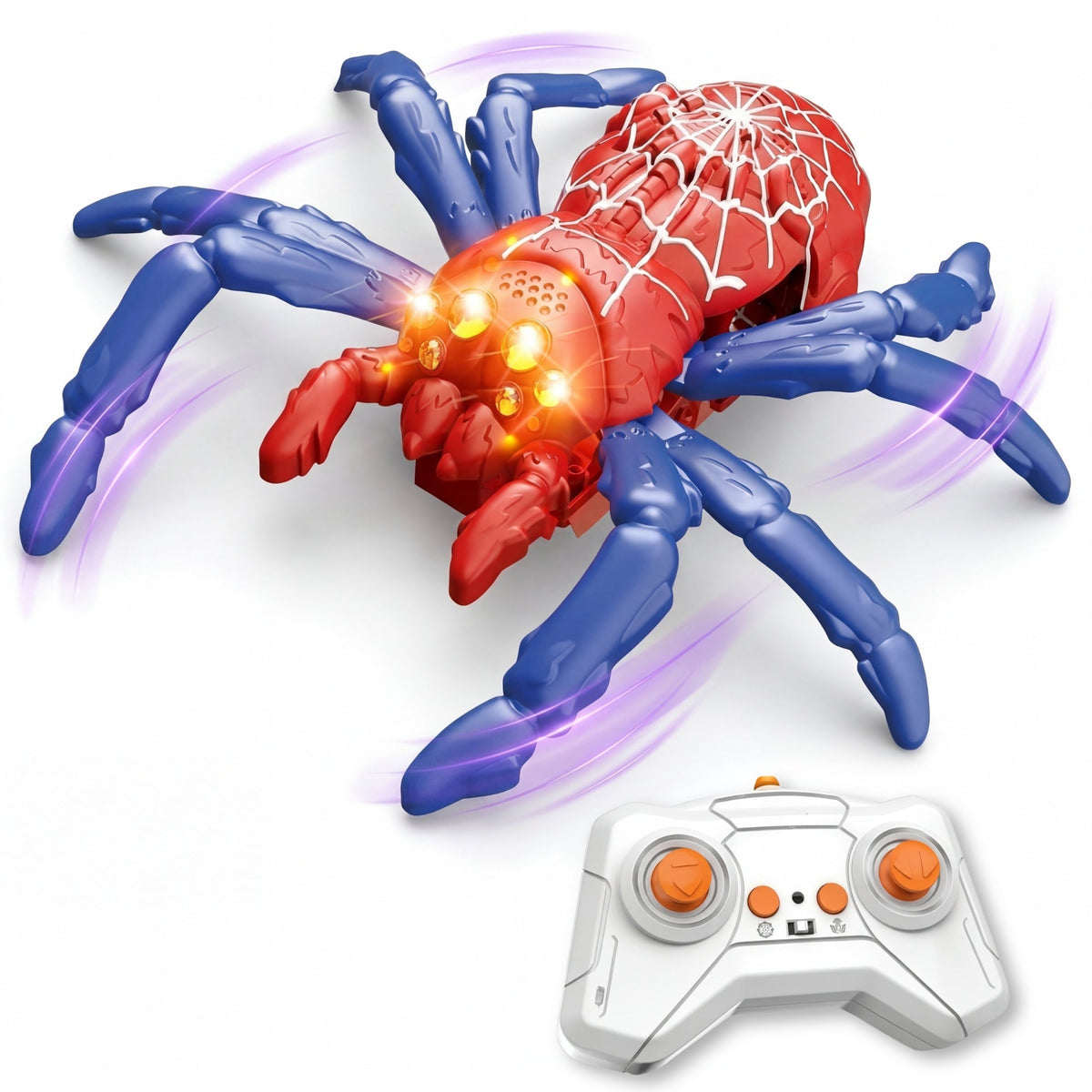 Jouets grimpeurs télécommandés, modèles gecko et araignée