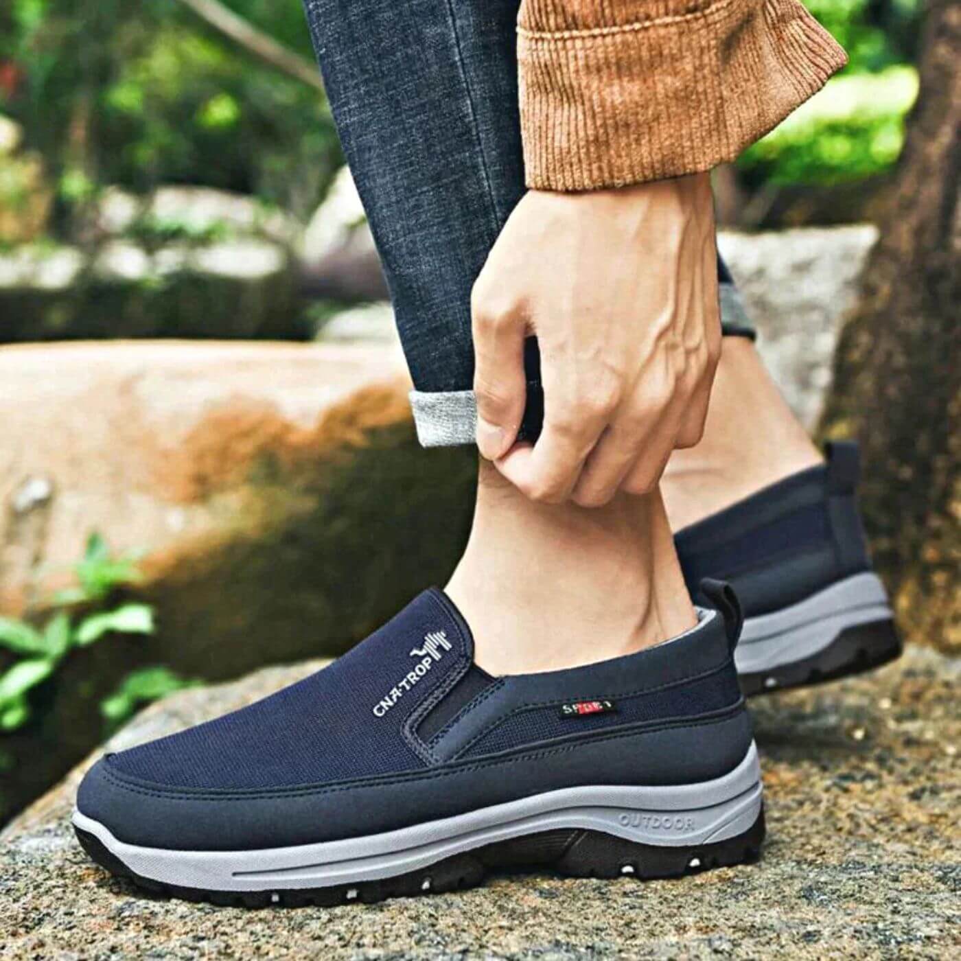 Zapatos Cómodos para Hombre | Soporte Ergonómico y Amortiguación
