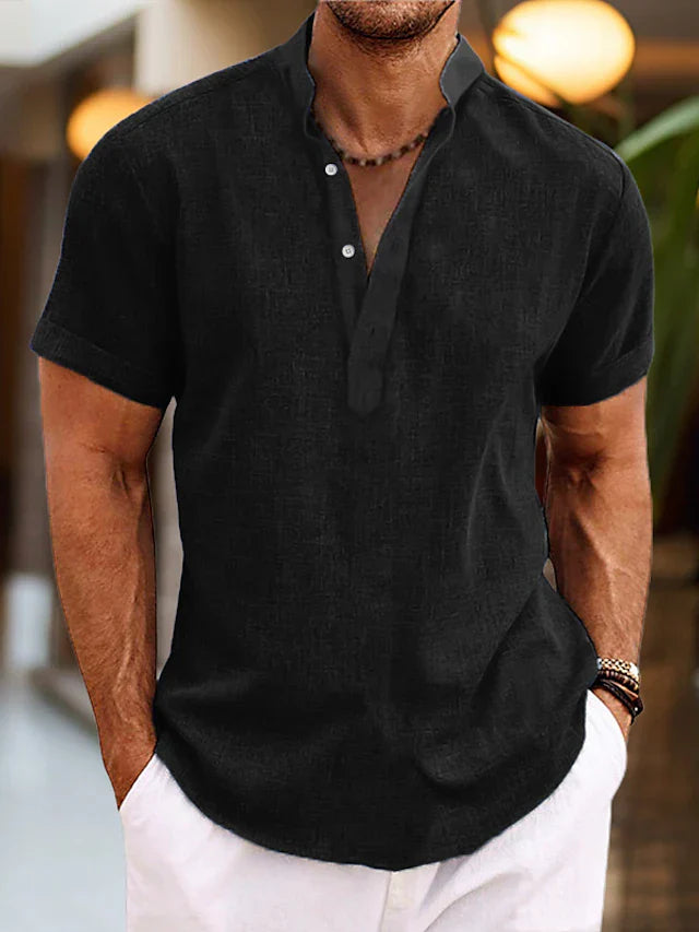 Camisa Polo para Hombre | Cuello en V y Ajuste Cómodo