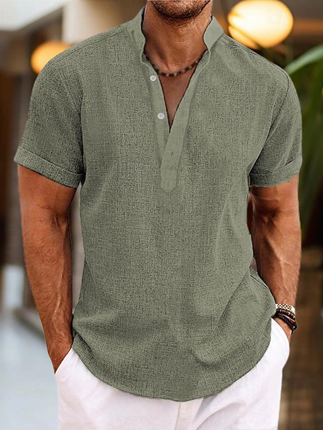 Camisa Polo para Hombre | Cuello en V y Ajuste Cómodo
