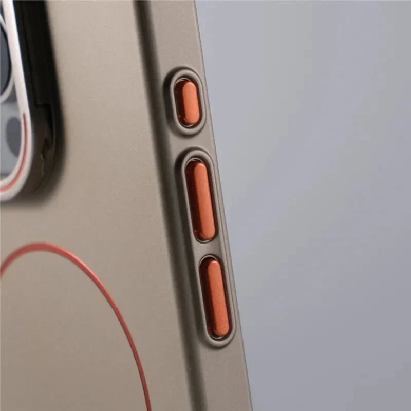 Étui antichocs pour iPhone avec support intégré compatible avec MagSafe