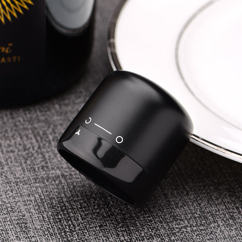 Tapón de Vacío para Vino y Champán - Sellador Hermético Reutilizable Twist-Lock