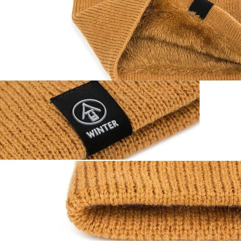 Multifunktions-Schlauchschal mit Fleece-Futter