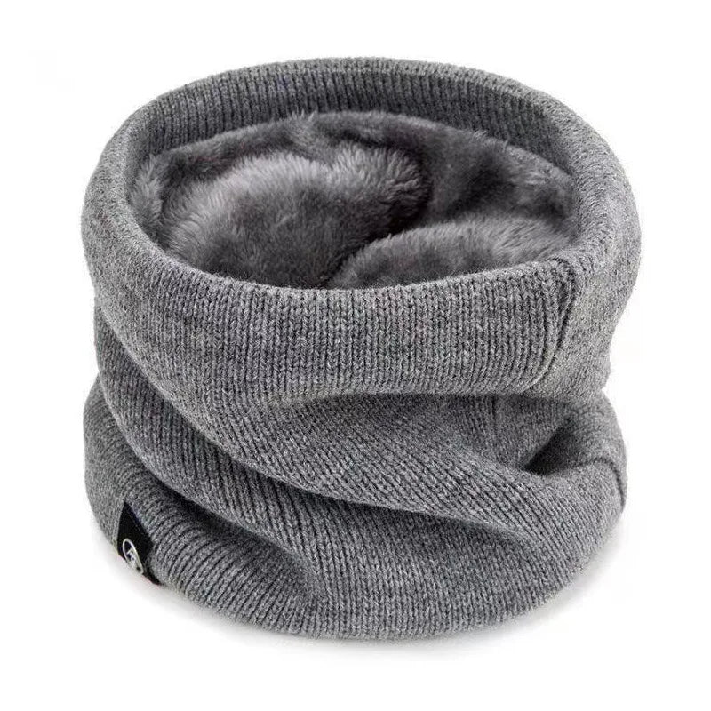 Multifunktions-Schlauchschal mit Fleece-Futter