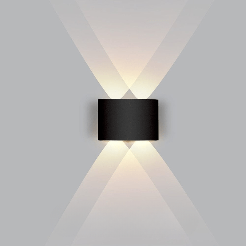 Lámpara de pared exterior LED a prueba de agua – Iluminación exterior elegante y eficiente en energía de aluminio