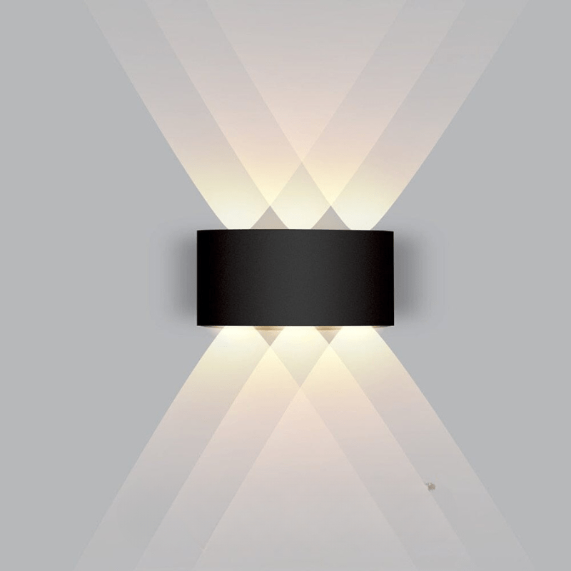 Lámpara de pared exterior LED a prueba de agua – Iluminación exterior elegante y eficiente en energía de aluminio
