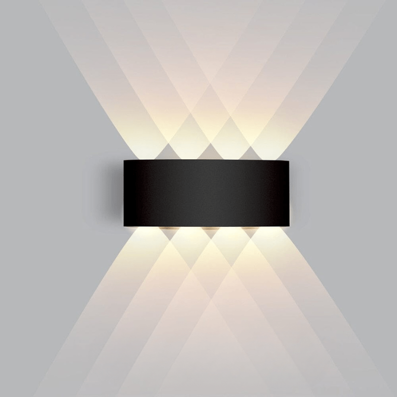 Lámpara de pared exterior LED a prueba de agua – Iluminación exterior elegante y eficiente en energía de aluminio