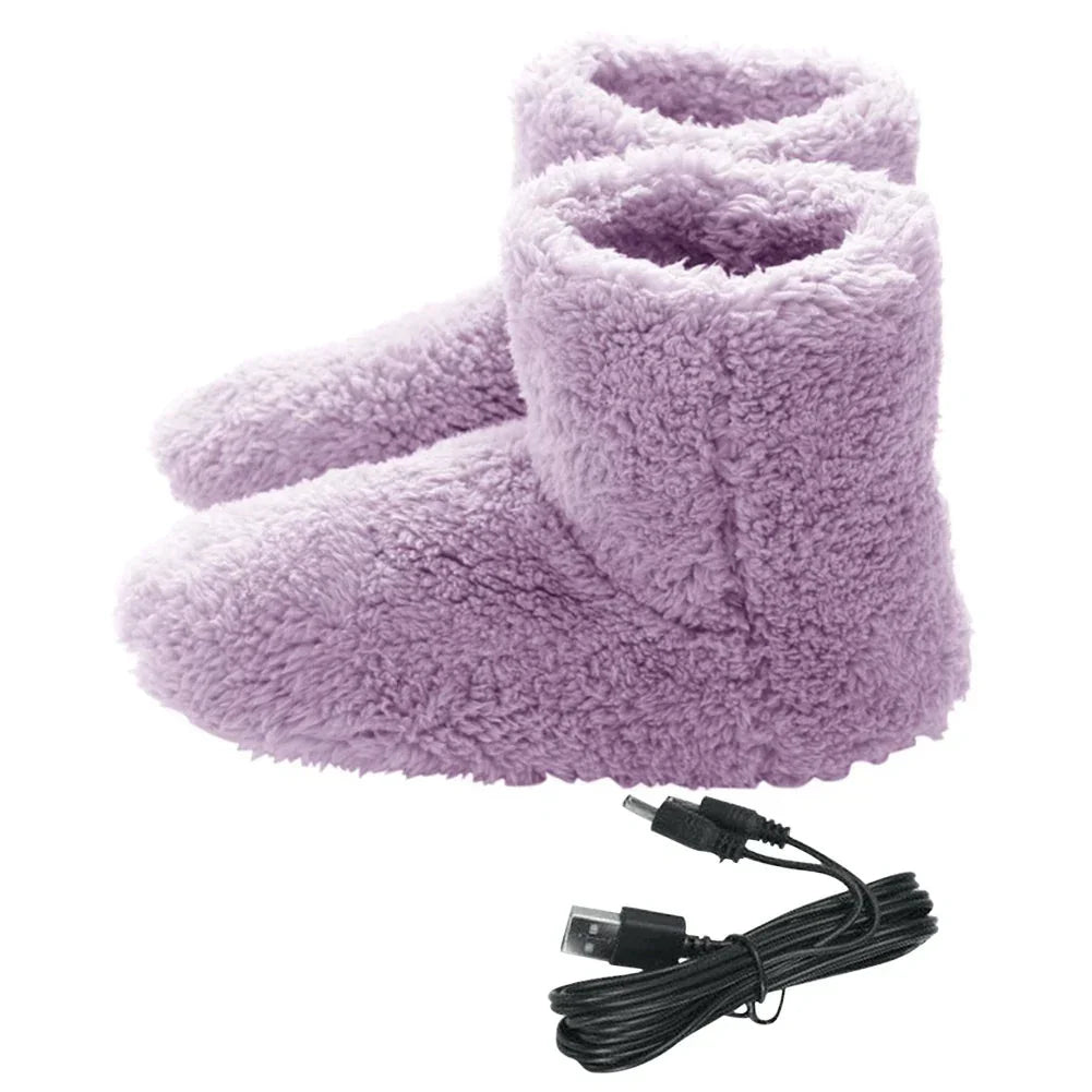 Zapatillas calefactables por USB para mujer y hombre