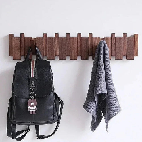 Primo | Perchero de Madera en Forma de Piano | Diseño Elegante | Madera Duradera