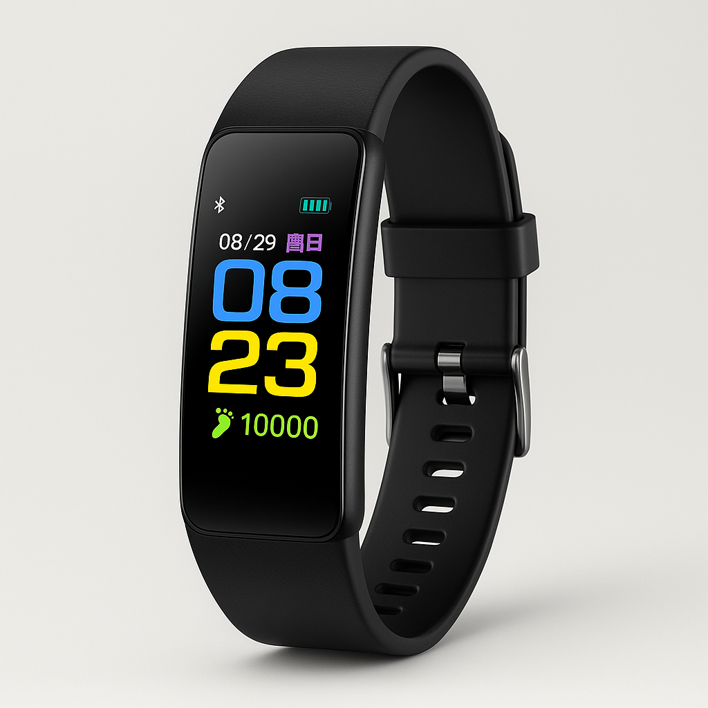 Smartwatch para Personas Mayores con Monitor de Frecuencia Cardíaca y Podómetro