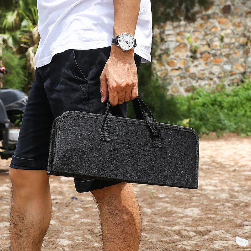 Juego de 18 piezas - Herramientas de BBQ de acero inoxidable