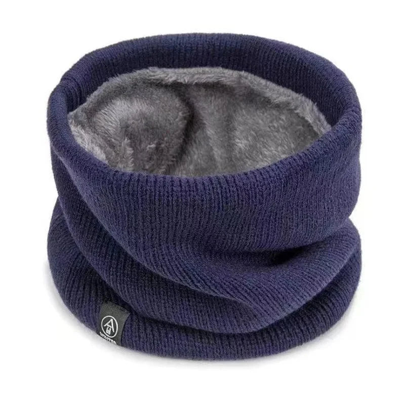 Multifunktions-Schlauchschal mit Fleece-Futter