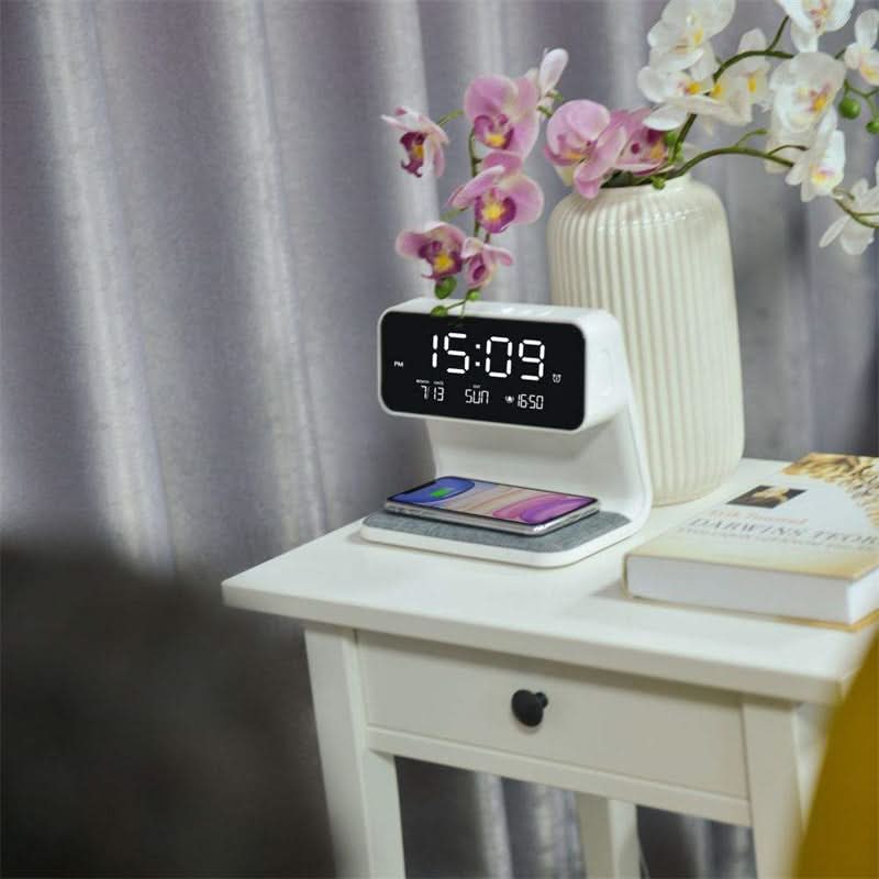 KlarBlick – Reloj despertador LCD claro con función de atenuación