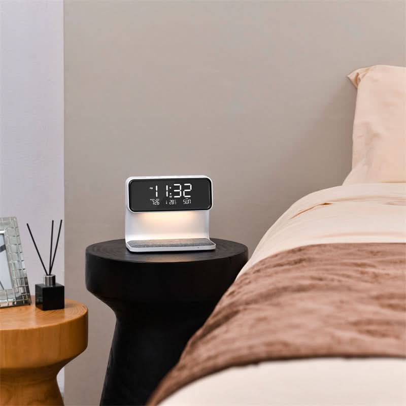 KlarBlick – Reloj despertador LCD claro con función de atenuación