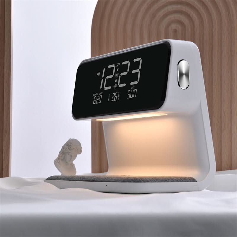 KlarBlick – Reloj despertador LCD claro con función de atenuación