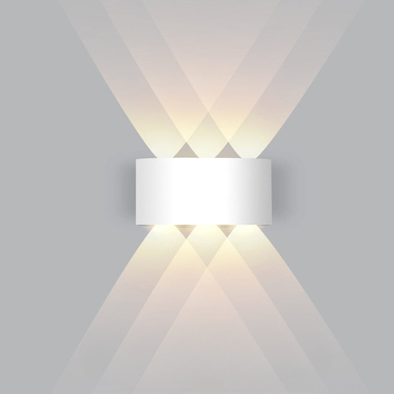 Lámpara de pared exterior LED a prueba de agua – Iluminación exterior elegante y eficiente en energía de aluminio
