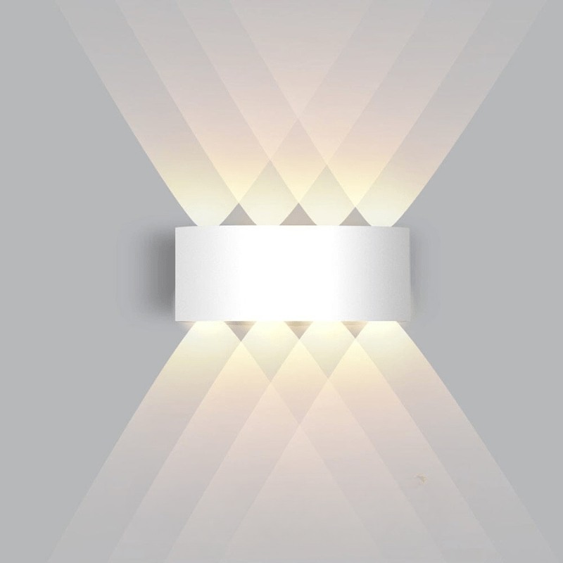 Lámpara de pared exterior LED a prueba de agua – Iluminación exterior elegante y eficiente en energía de aluminio