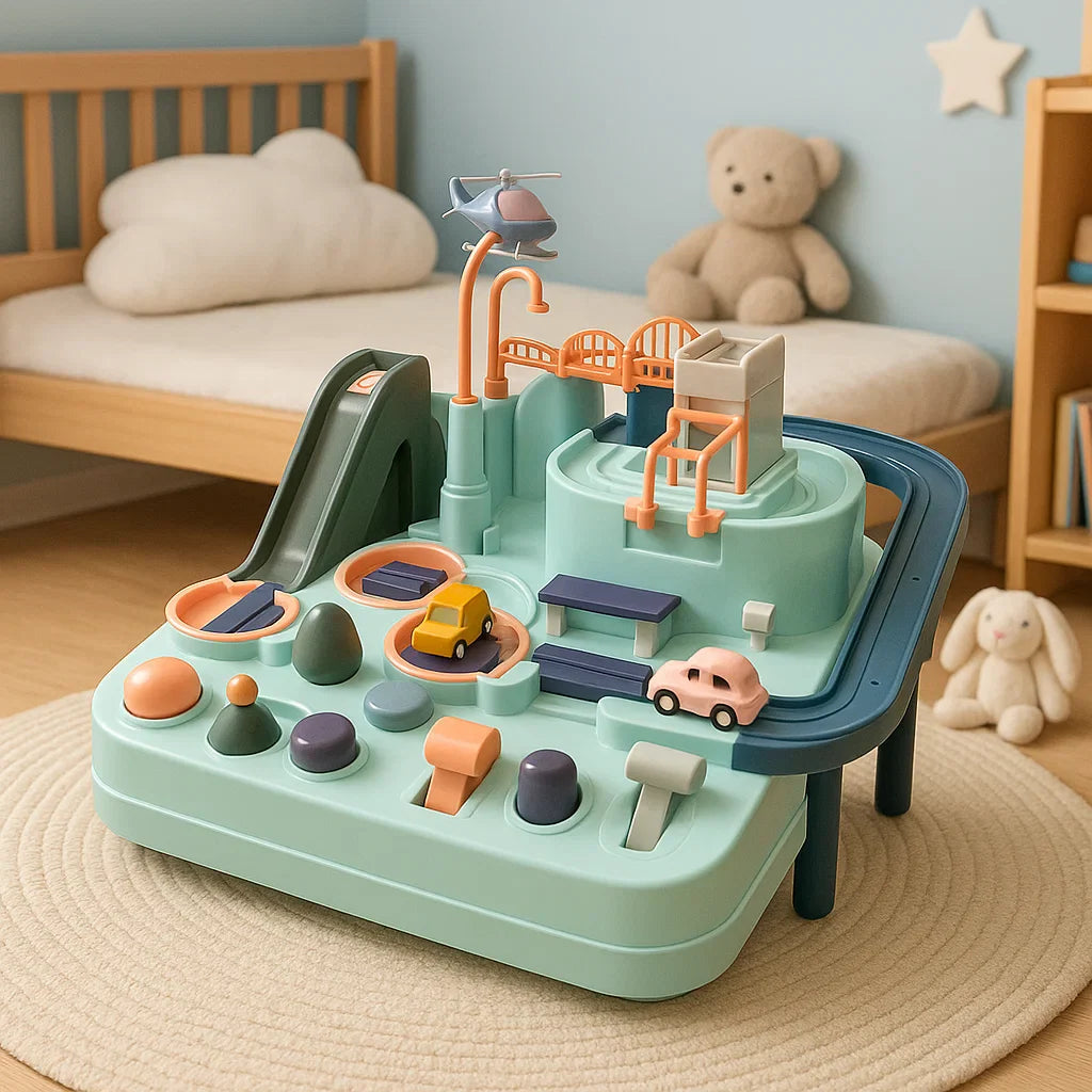 CircuitCity – Juego de coches y ciudad con desafíos lógicos para niños