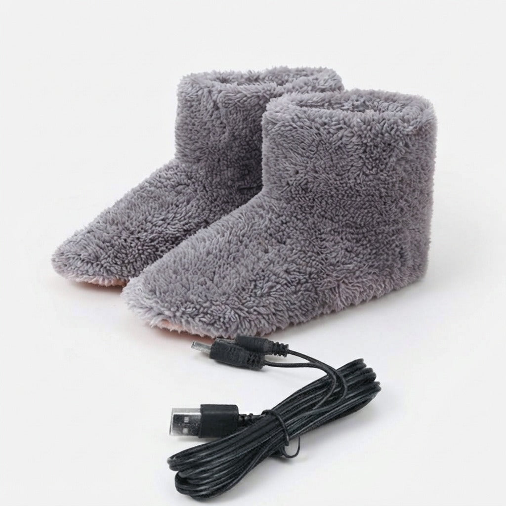 Zapatillas calefactables por USB para mujer y hombre