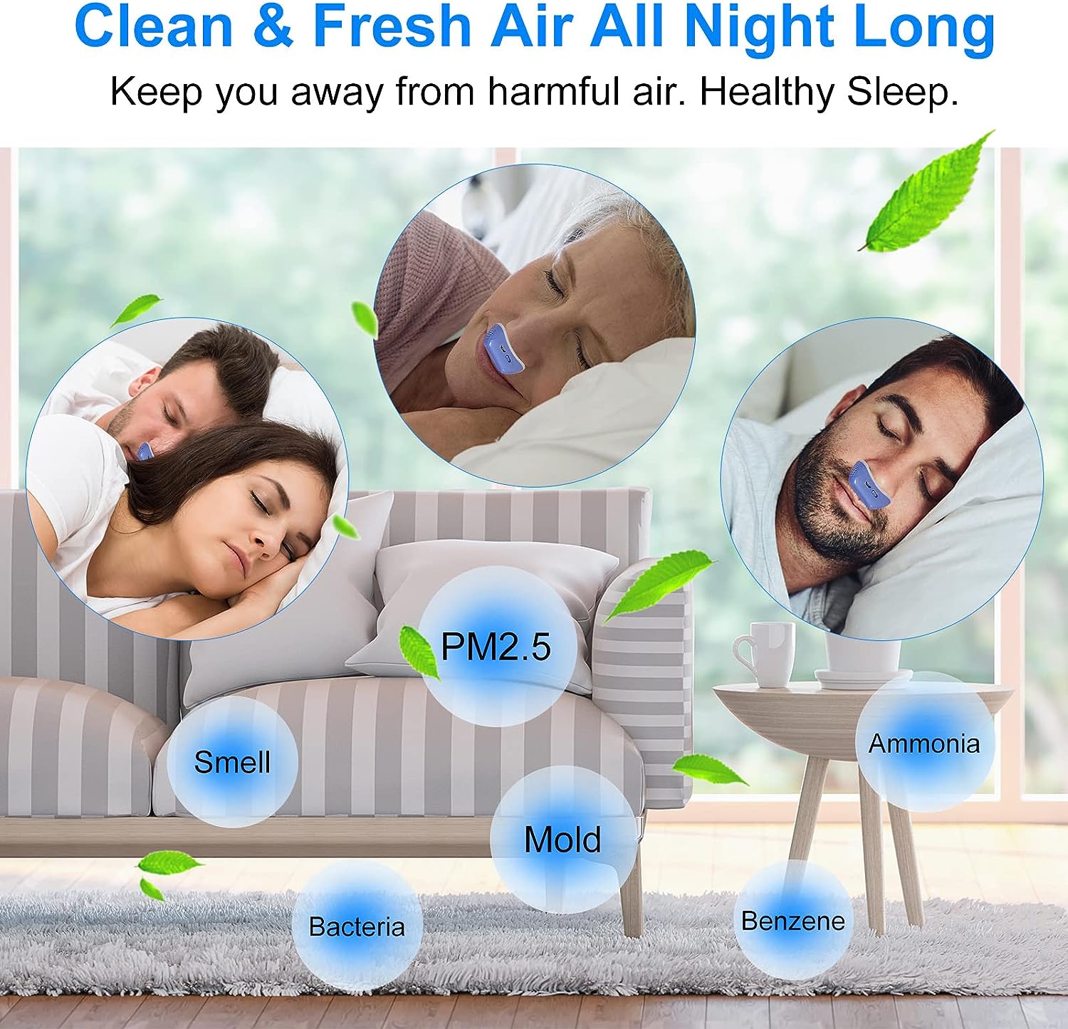 Dispositivo Micro CPAP - Anti-ronquidos