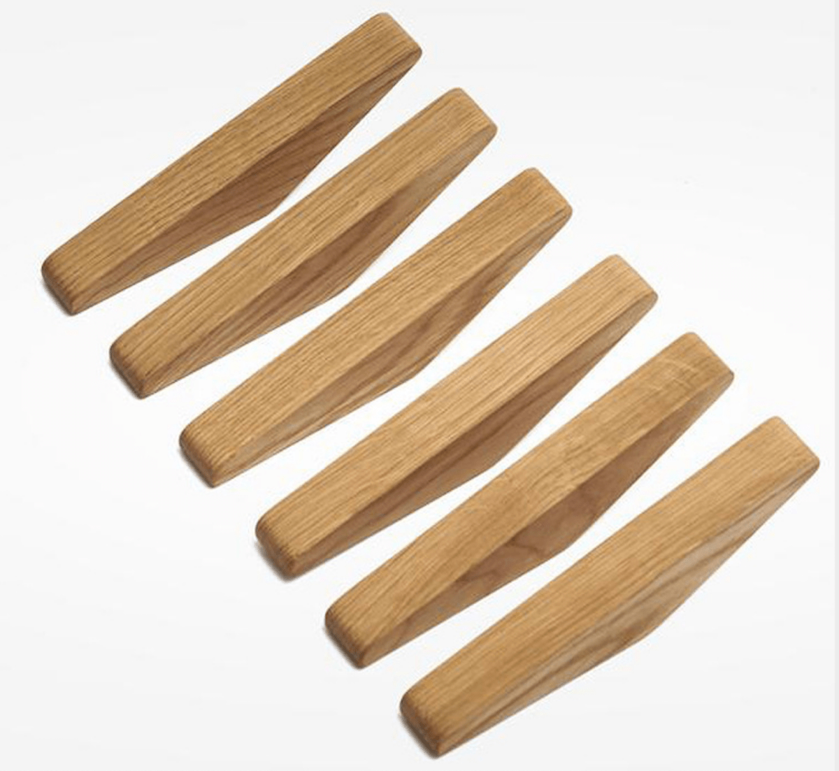 Wandkapstokken van hout · sets van 2, 4, 6 of 8