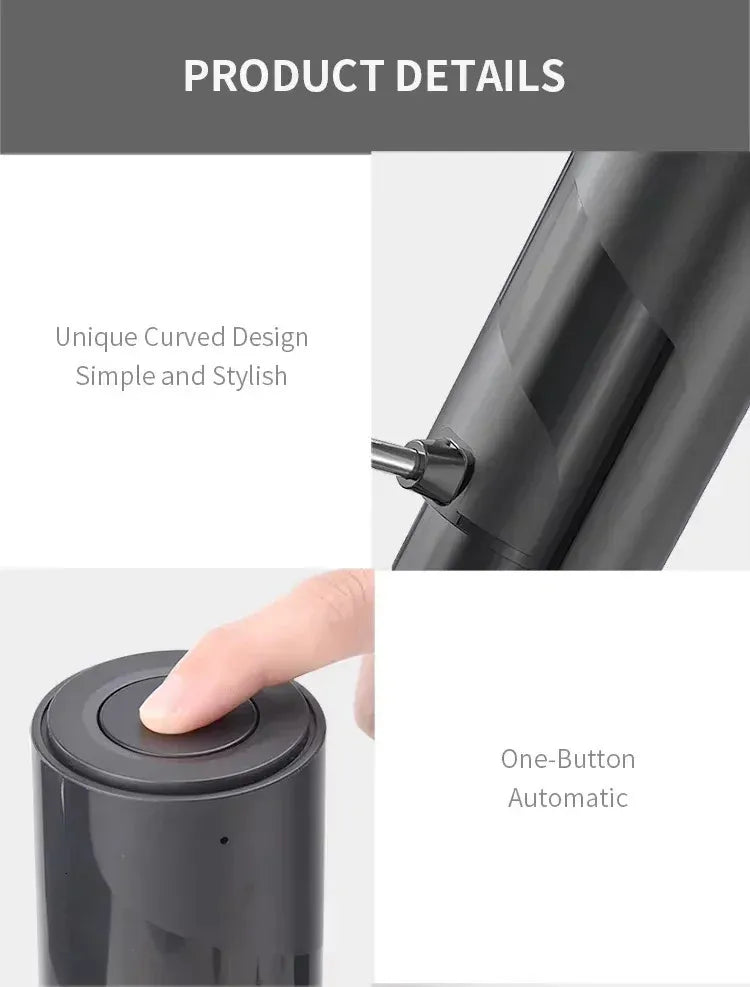 Dispensador y Aireador Automático de Vino - Sistema Inteligente con Conservación al Vacío