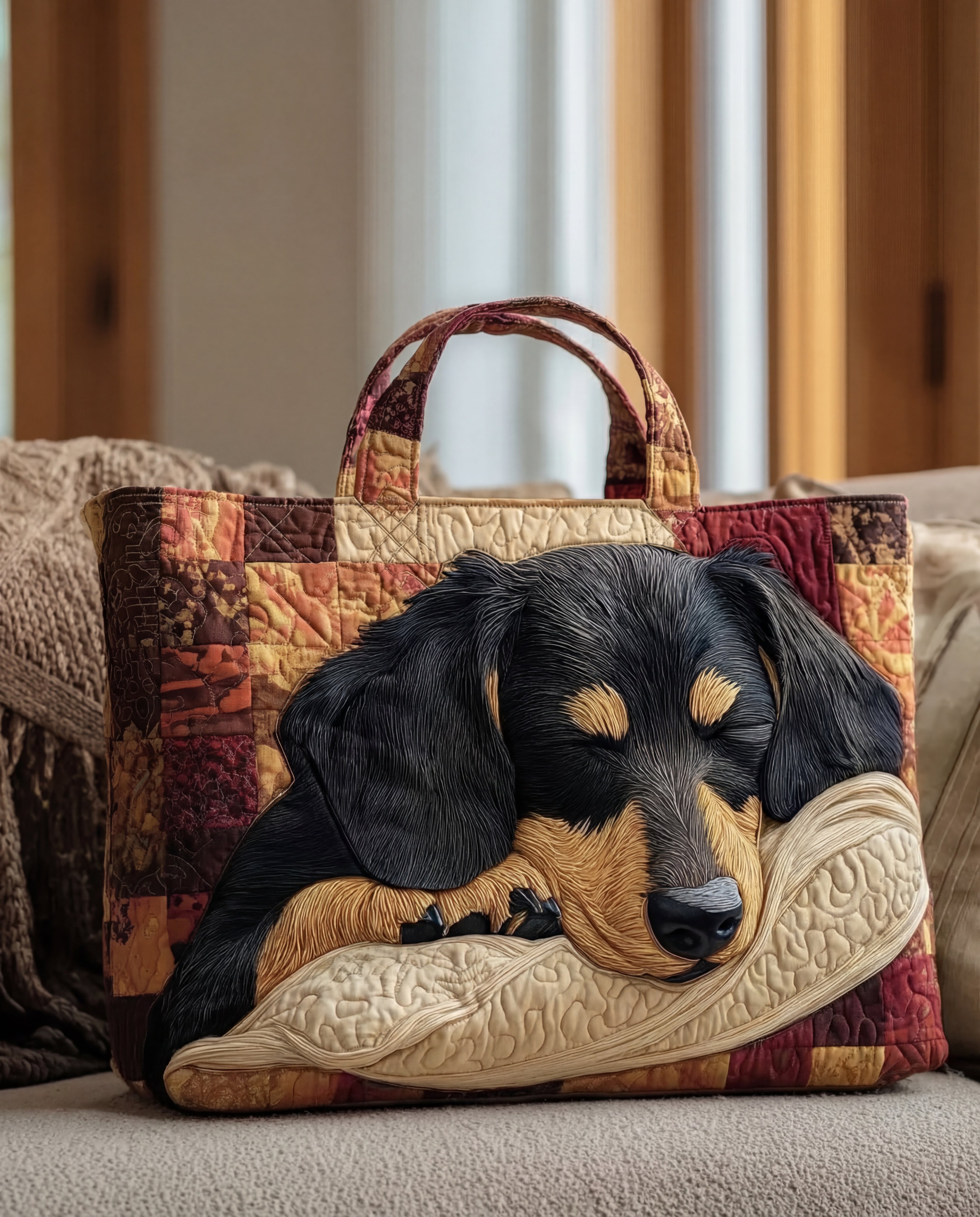 Bolso Tote Artesanal | Diseño Teckel