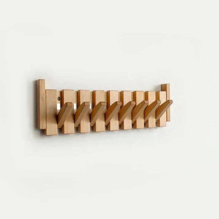 Primo | Perchero de Madera en Forma de Piano | Diseño Elegante | Madera Duradera