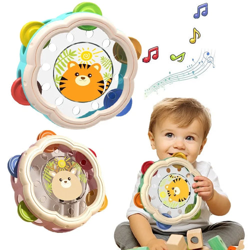 RitmoPeque – Pandereta infantil Montessori para el desarrollo musical