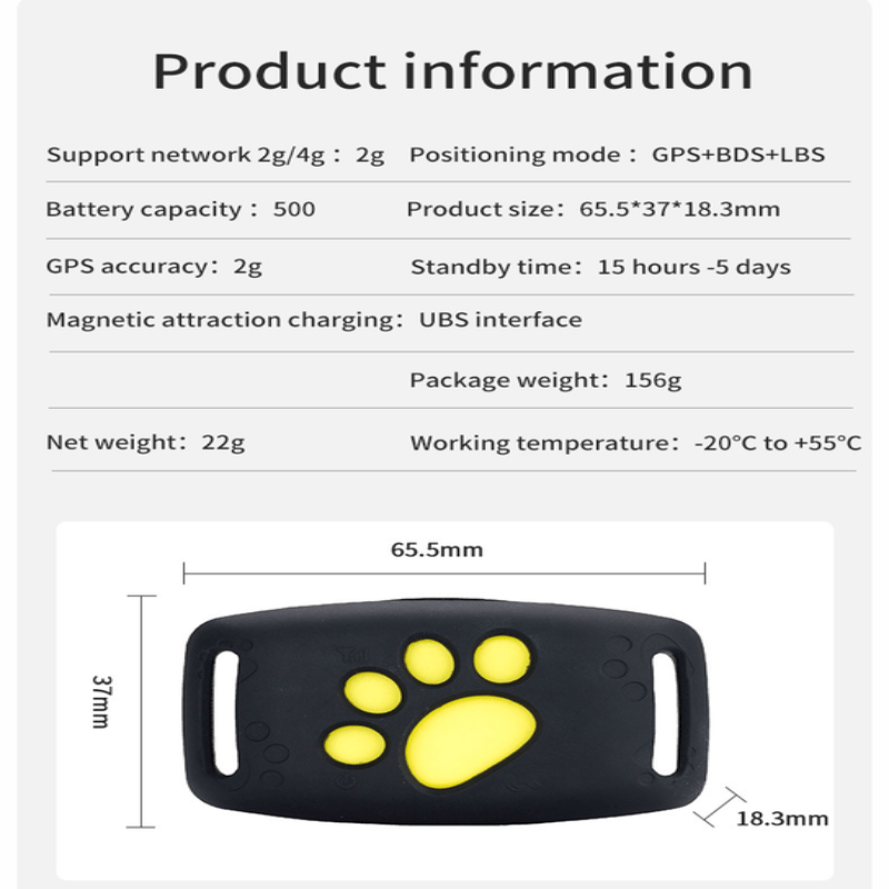 Rastreador GPS para Gatos – Localización en Tiempo Real sin Suscripción