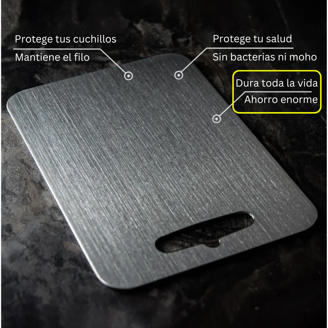 TitanSlice - Tabla de cortar de titanio
