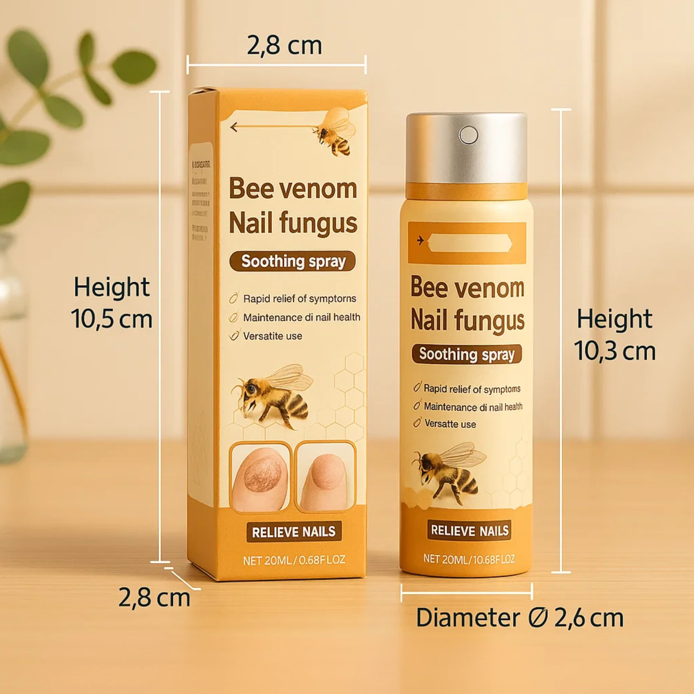 FungiStop – Spray de Cuidado de Uñas Antifúngico Avanzado