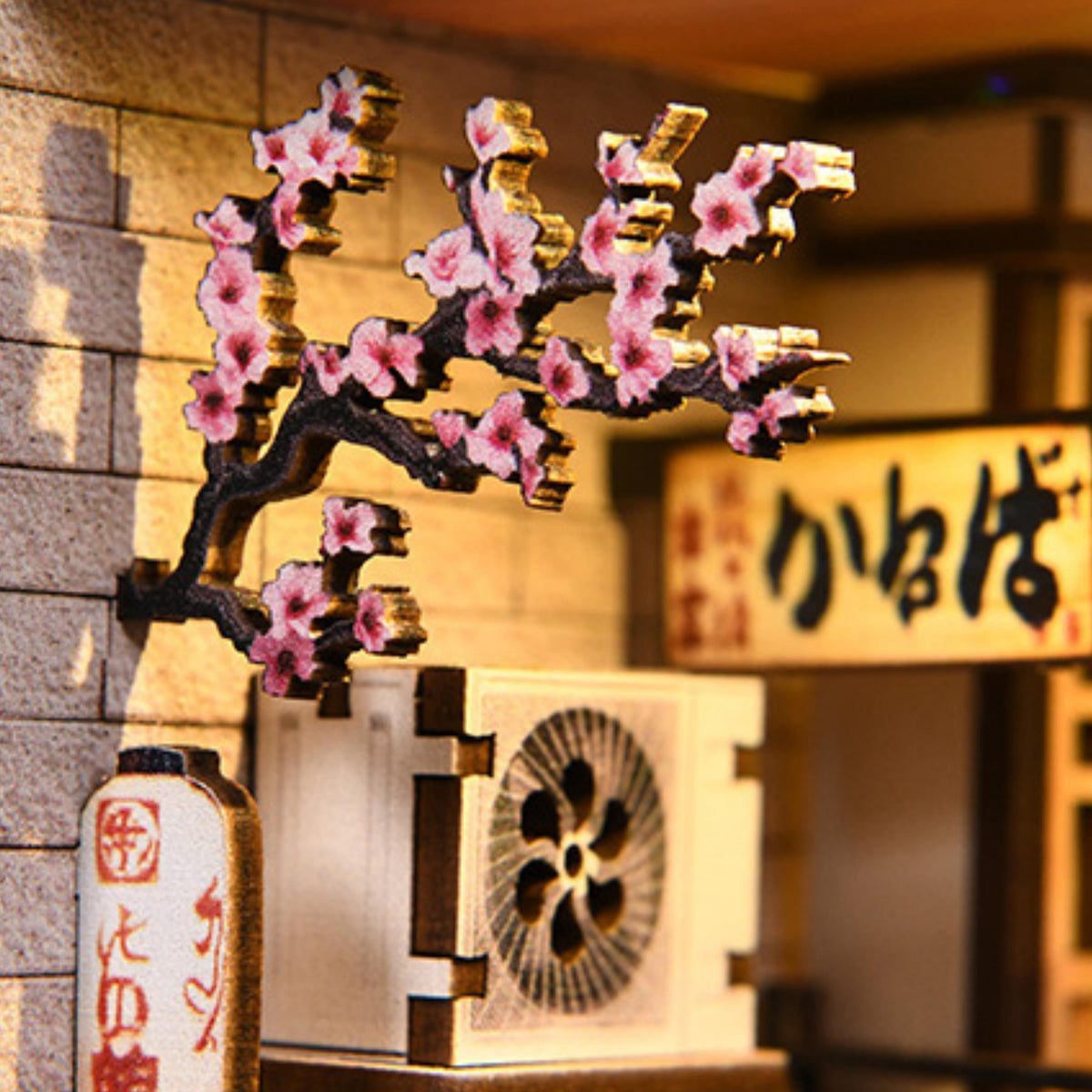 Callejón de los Gatos – Book Nook Japonés DIY con Luz LED