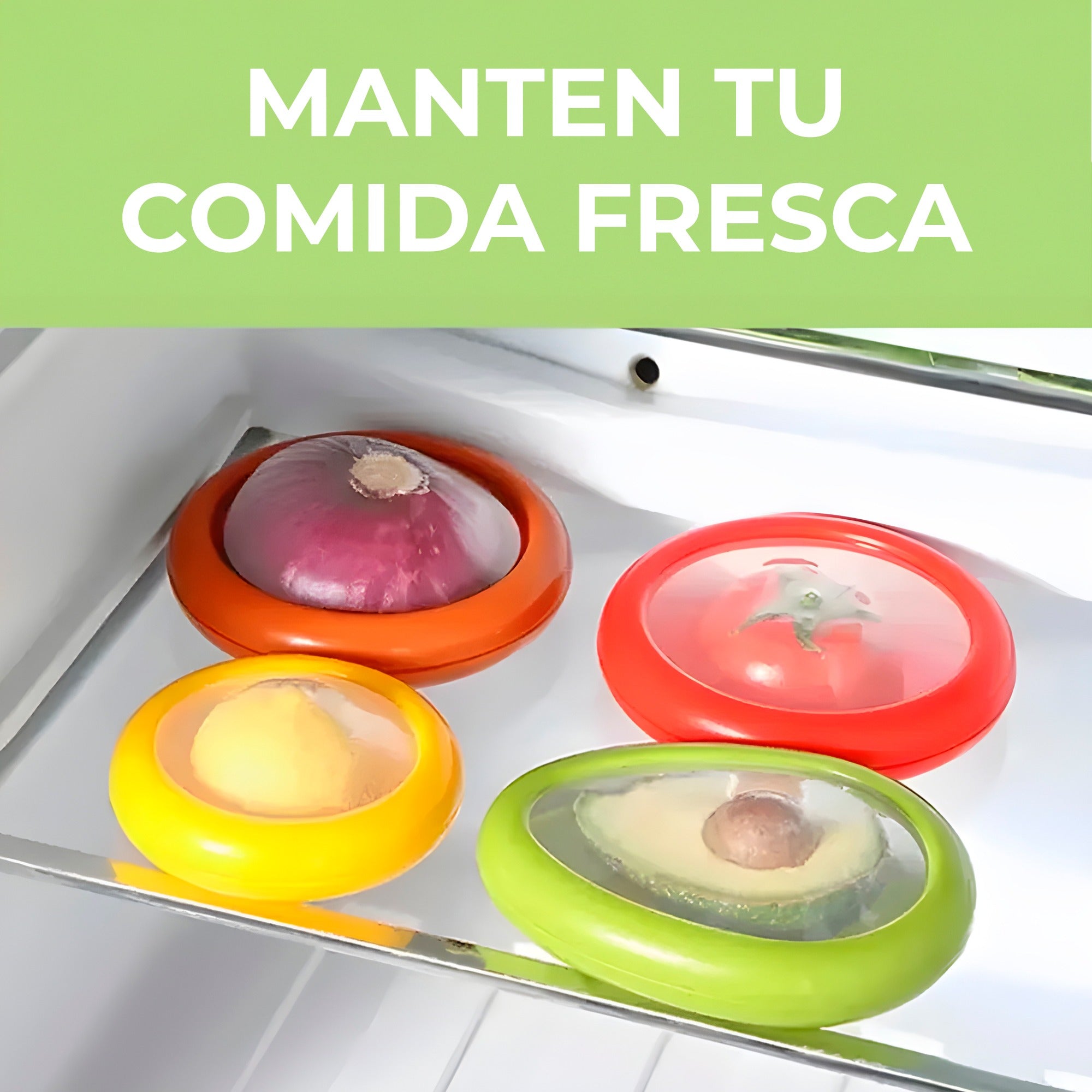 FrescaPod - Conservadores Reutilizables de Frutas y Verduras