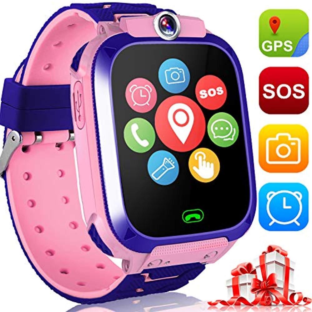 Reloj Inteligente para Niños - GPS, Cámara y Botón SOS para la Seguridad