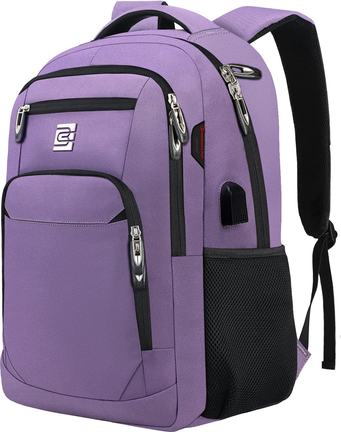 Mochila Delgada Antirrobo para Portátil con Puerto de Carga USB