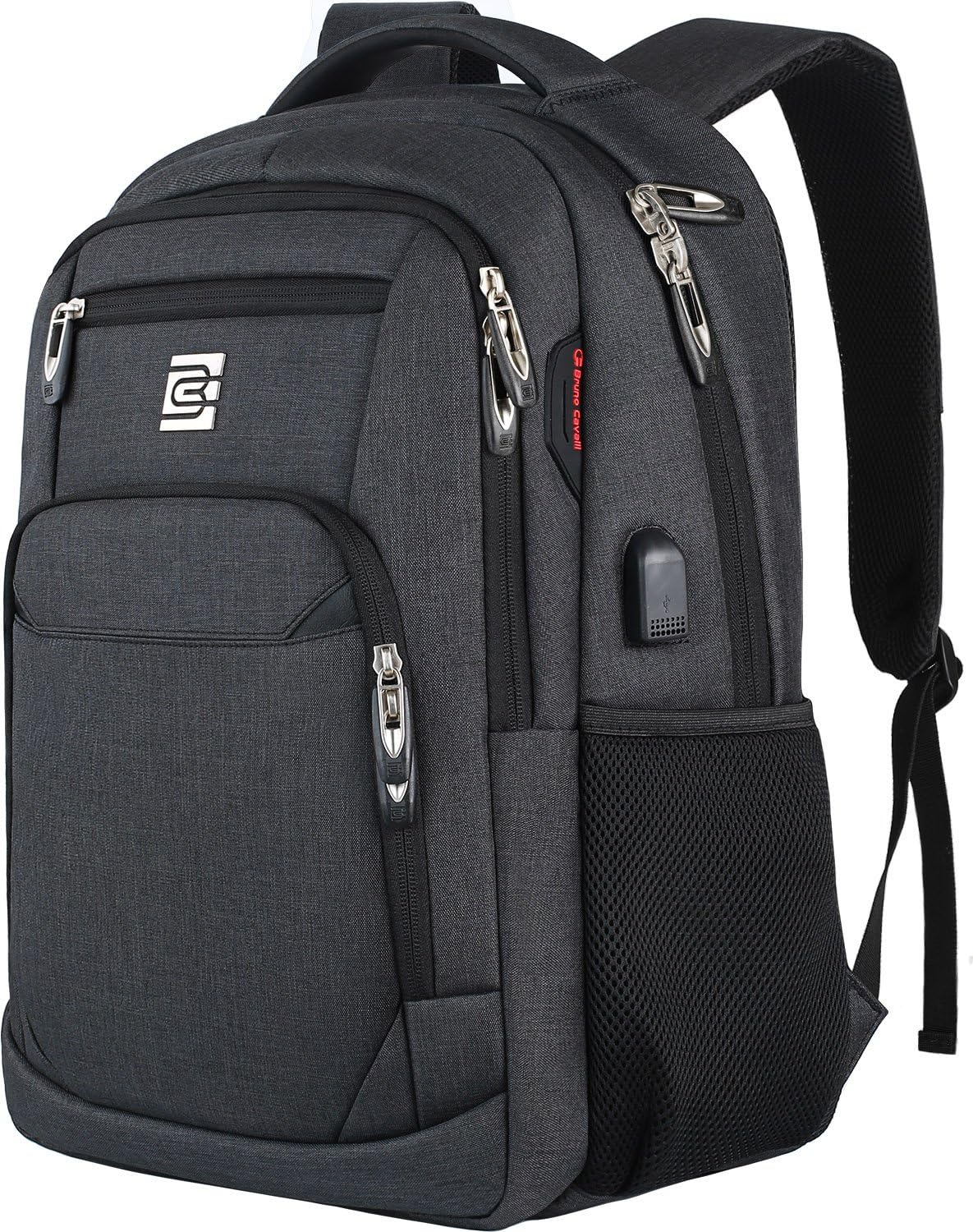 Mochila Delgada Antirrobo para Portátil con Puerto de Carga USB