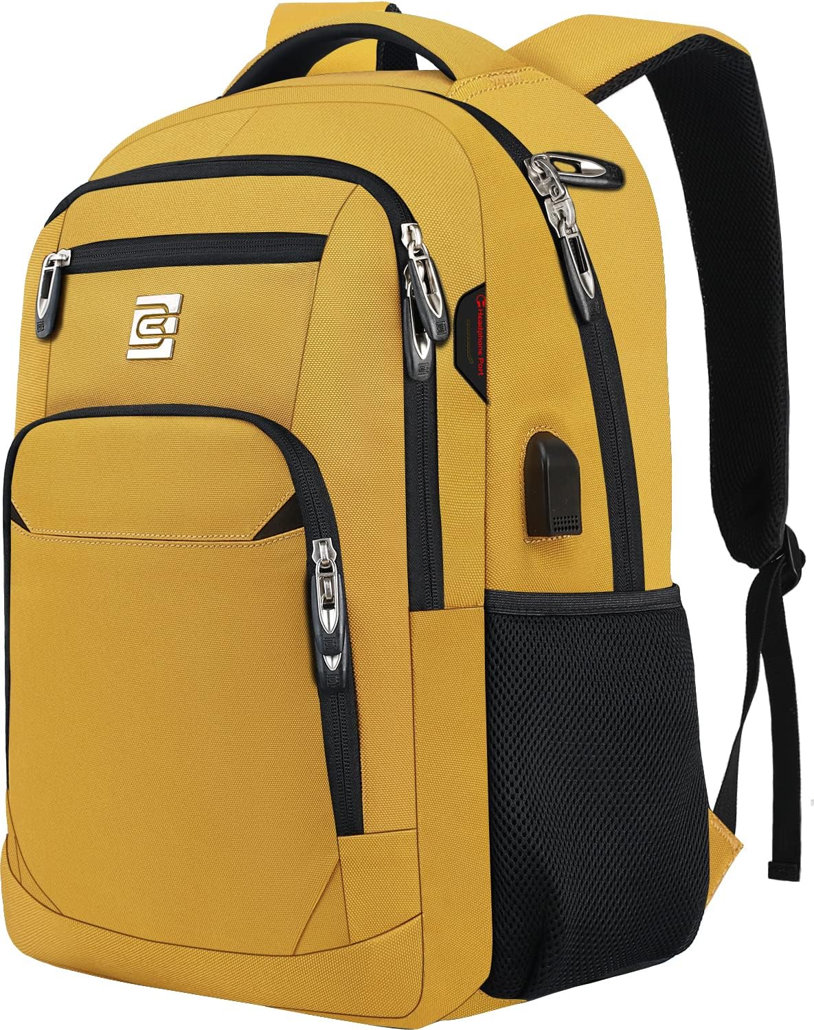 Mochila Delgada Antirrobo para Portátil con Puerto de Carga USB