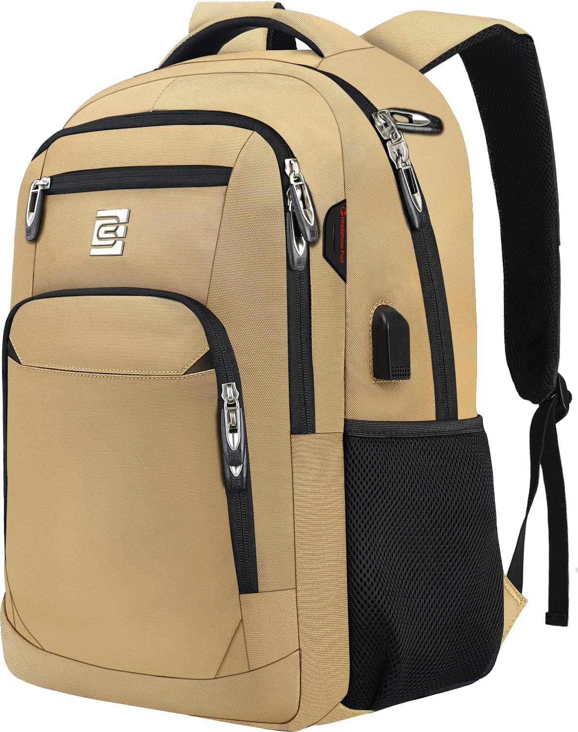 Mochila Delgada Antirrobo para Portátil con Puerto de Carga USB