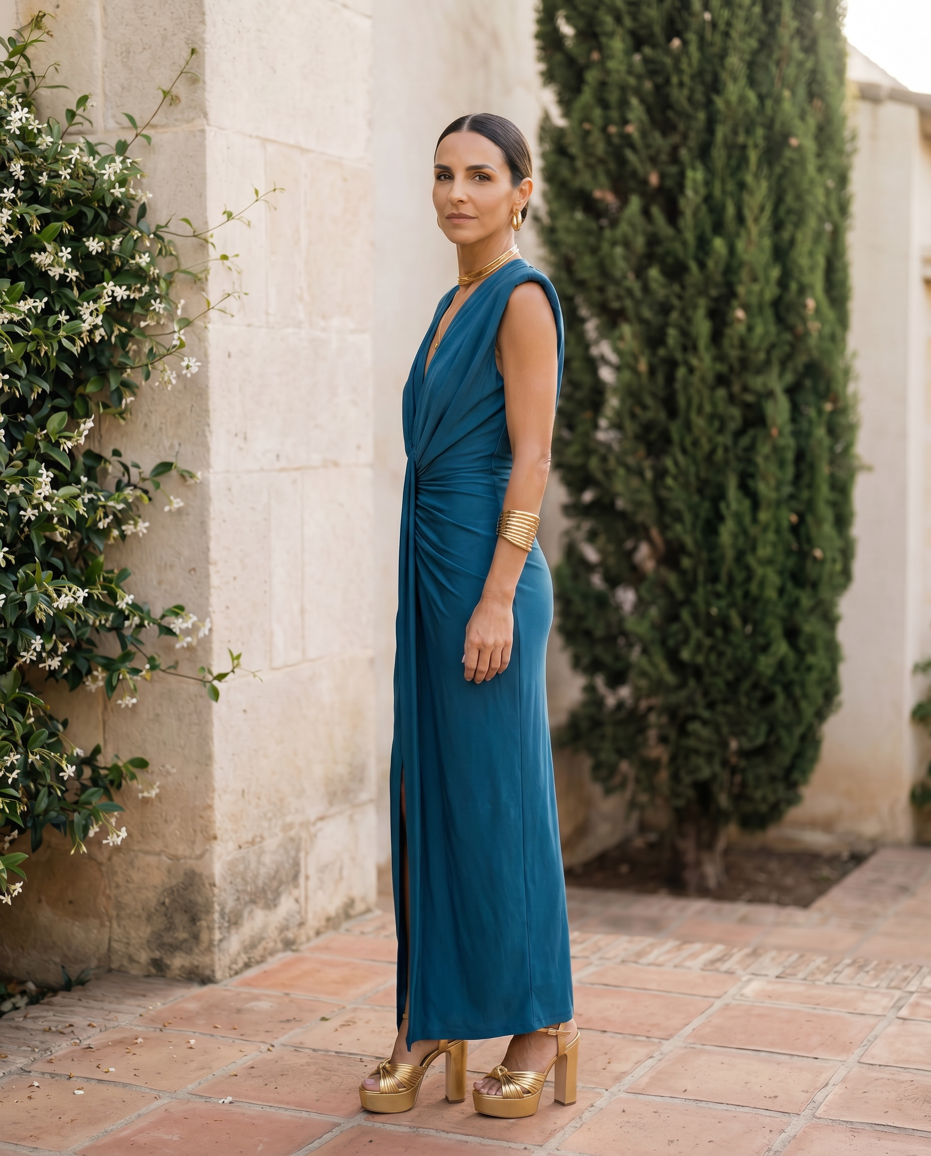 Lucía | Vestido Drapeado