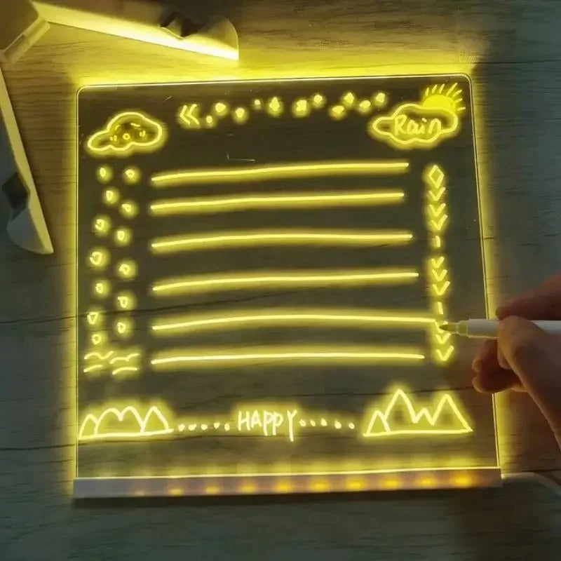 Pizarra LED Luminosa