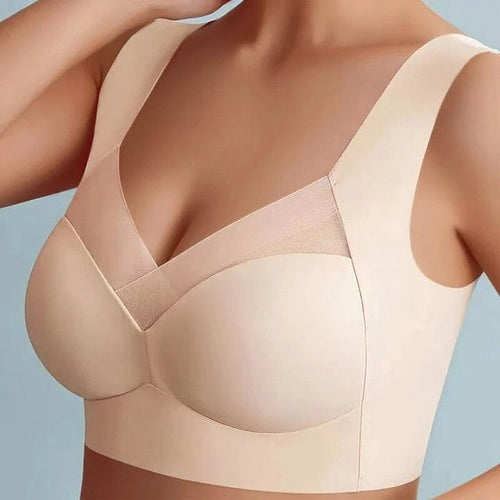 Sujetador Sin Costuras Mujer - Efecto Push-Up Tallas Grandes