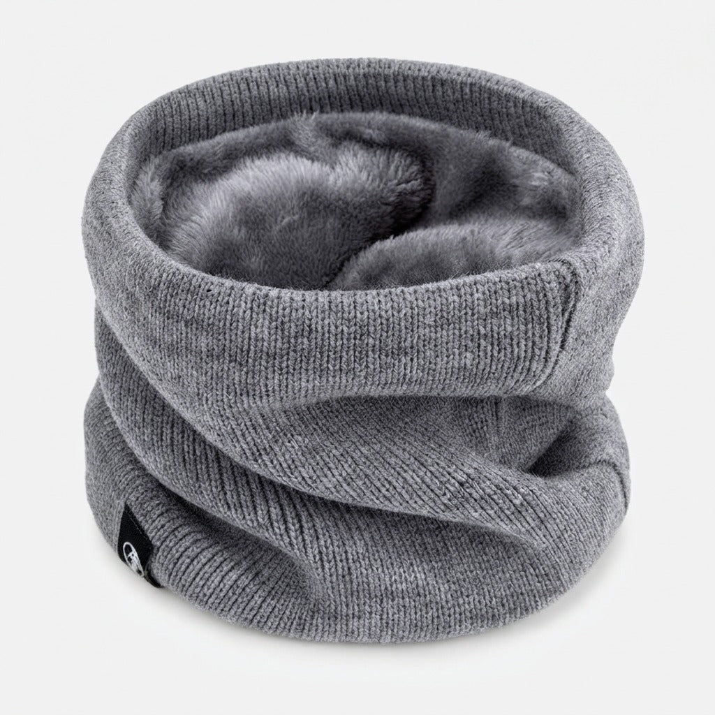 Multifunktions-Schlauchschal mit Fleece-Futter