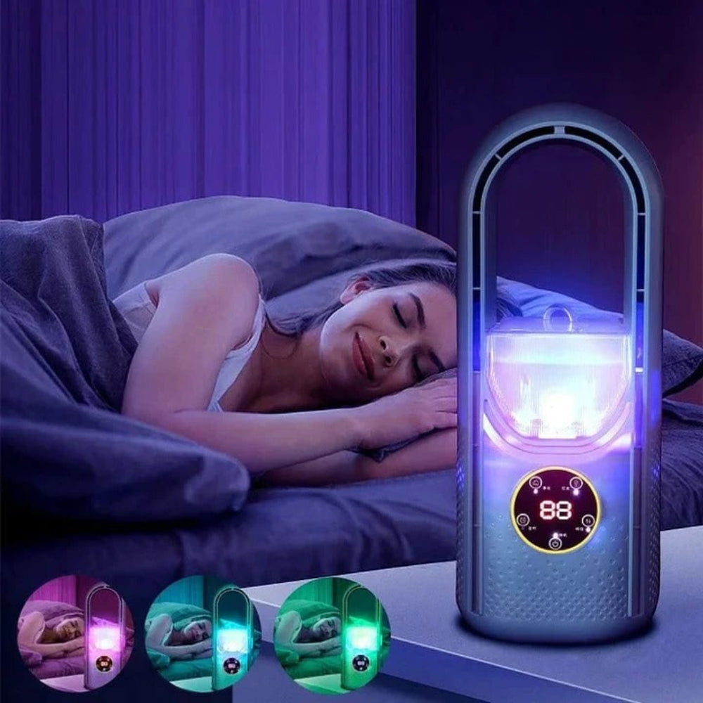 Mini aire acondicionado portátil silencioso - perfecto para dormitorio y oficina