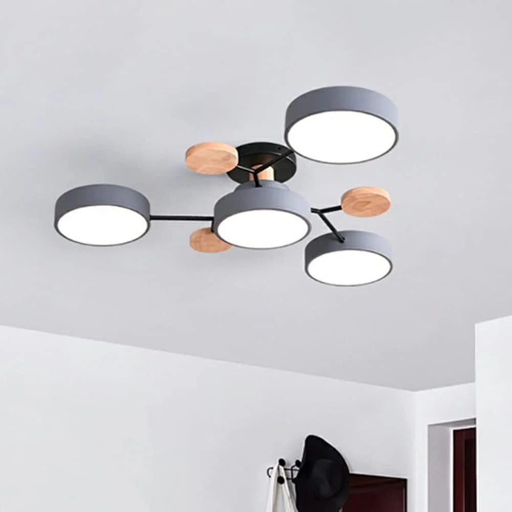 LED-plafondlamp met 4 tot 7 lampen en instelbare kleurtemperatuur