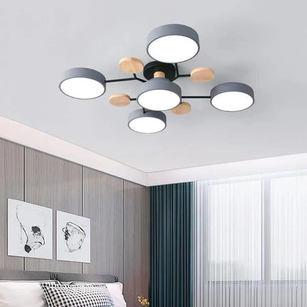 LED-plafondlamp met 4 tot 7 lampen en instelbare kleurtemperatuur