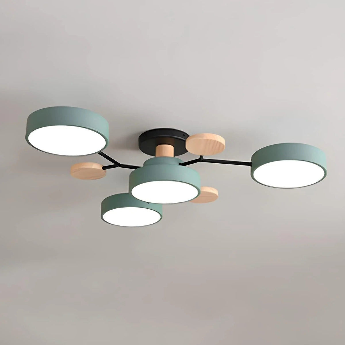 LED-plafondlamp met 4 tot 7 lampen en instelbare kleurtemperatuur