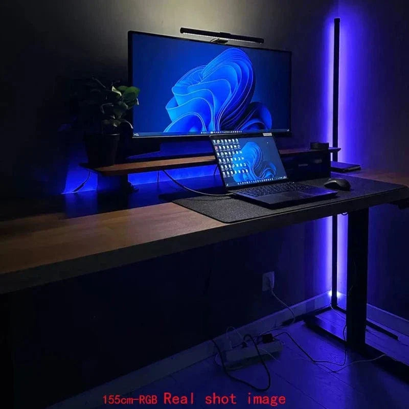 Dimbare RGB-hoeklamp met afstandsbediening en USB-voeding