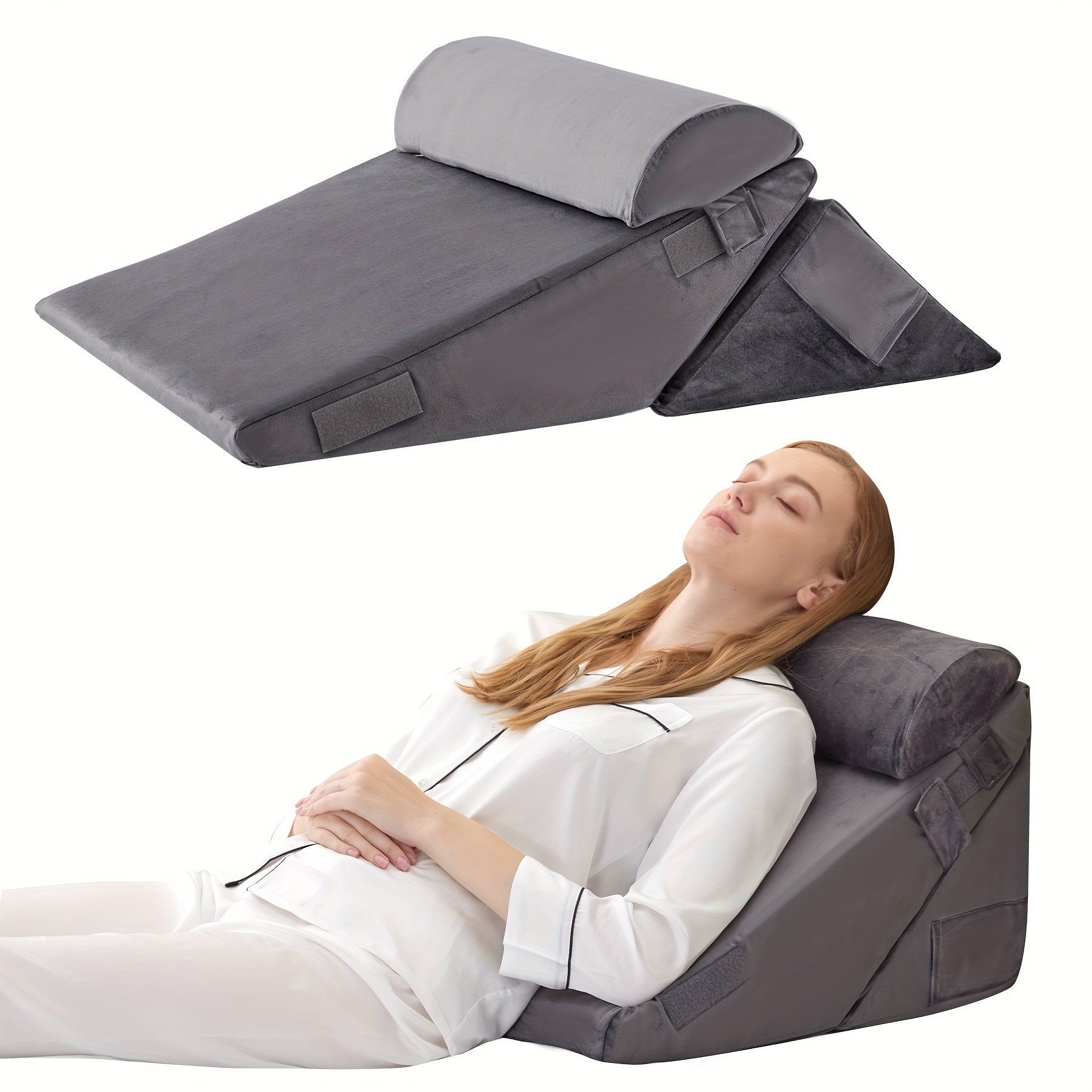 Cojín en Cuña Ajustable RelaxPlus – Comodidad y Soporte para la Recuperación