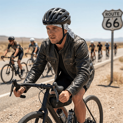 Bandana Deportiva Elástica para Ciclismo y Running con Ajuste bajo Casco